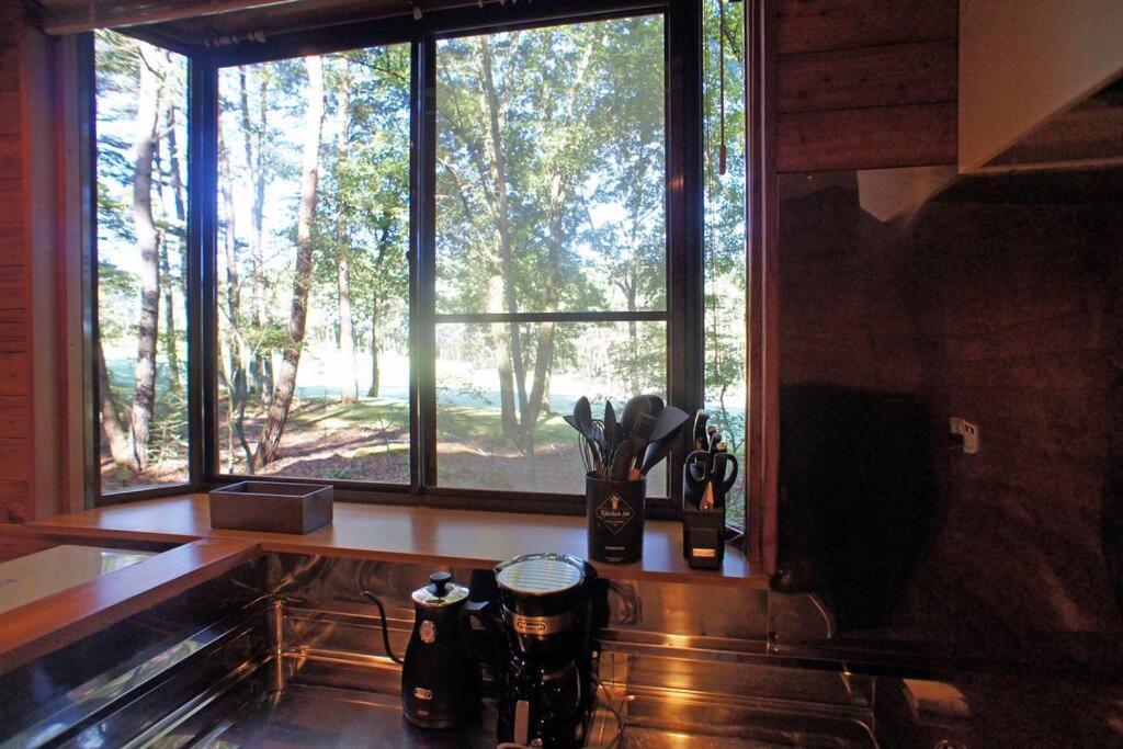 Haruna Wing Private Cottage In The Forest Overlooking The Golf Course Azumaiokozan ภายนอก รูปภาพ
