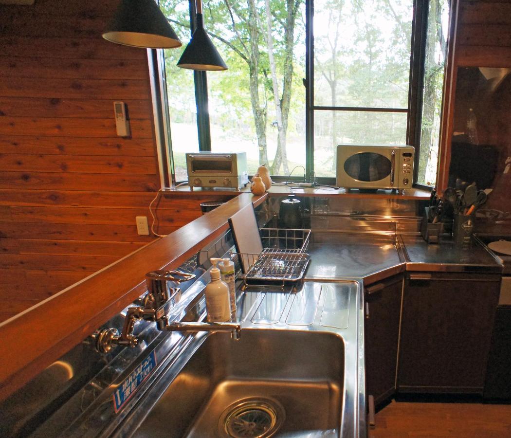 Haruna Wing Private Cottage In The Forest Overlooking The Golf Course Azumaiokozan ภายนอก รูปภาพ