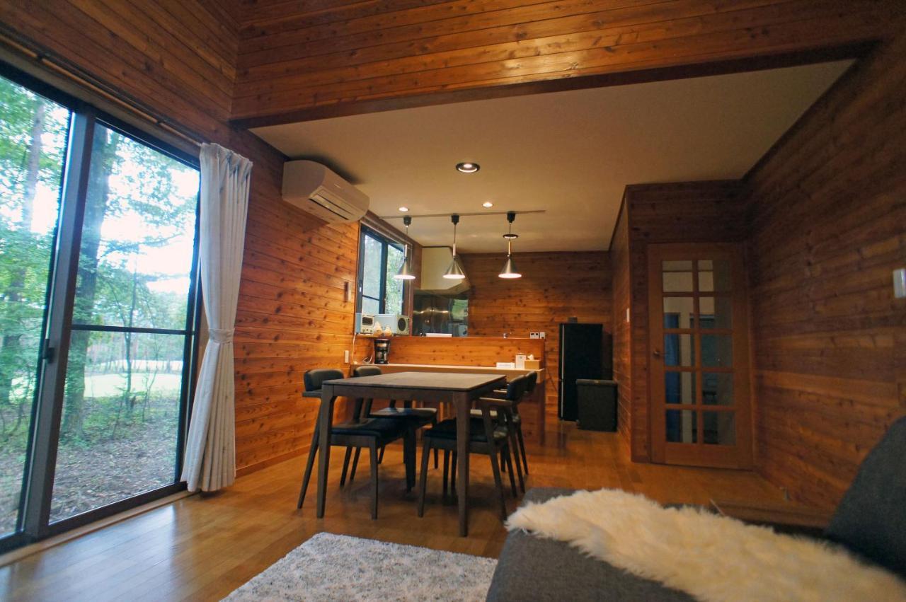 Haruna Wing Private Cottage In The Forest Overlooking The Golf Course Azumaiokozan ภายนอก รูปภาพ
