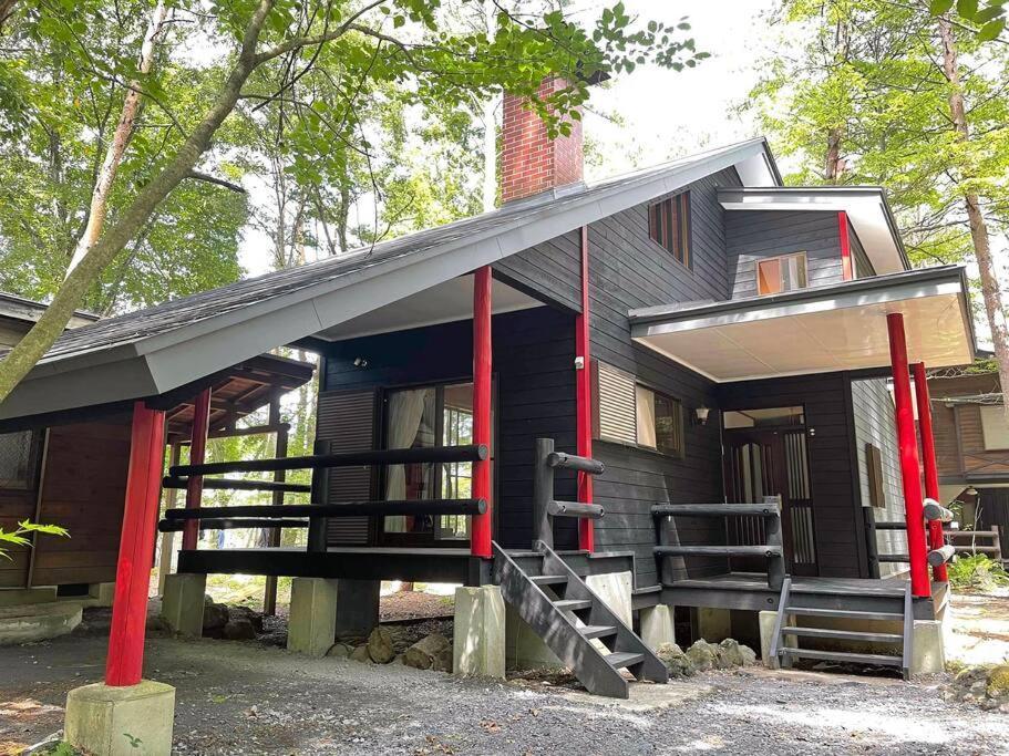 Haruna Wing Private Cottage In The Forest Overlooking The Golf Course Azumaiokozan ภายนอก รูปภาพ