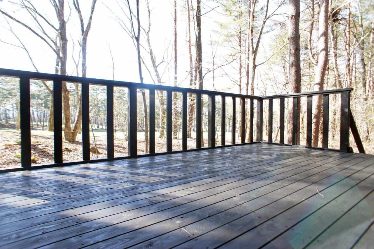 Haruna Wing Private Cottage In The Forest Overlooking The Golf Course Azumaiokozan ภายนอก รูปภาพ